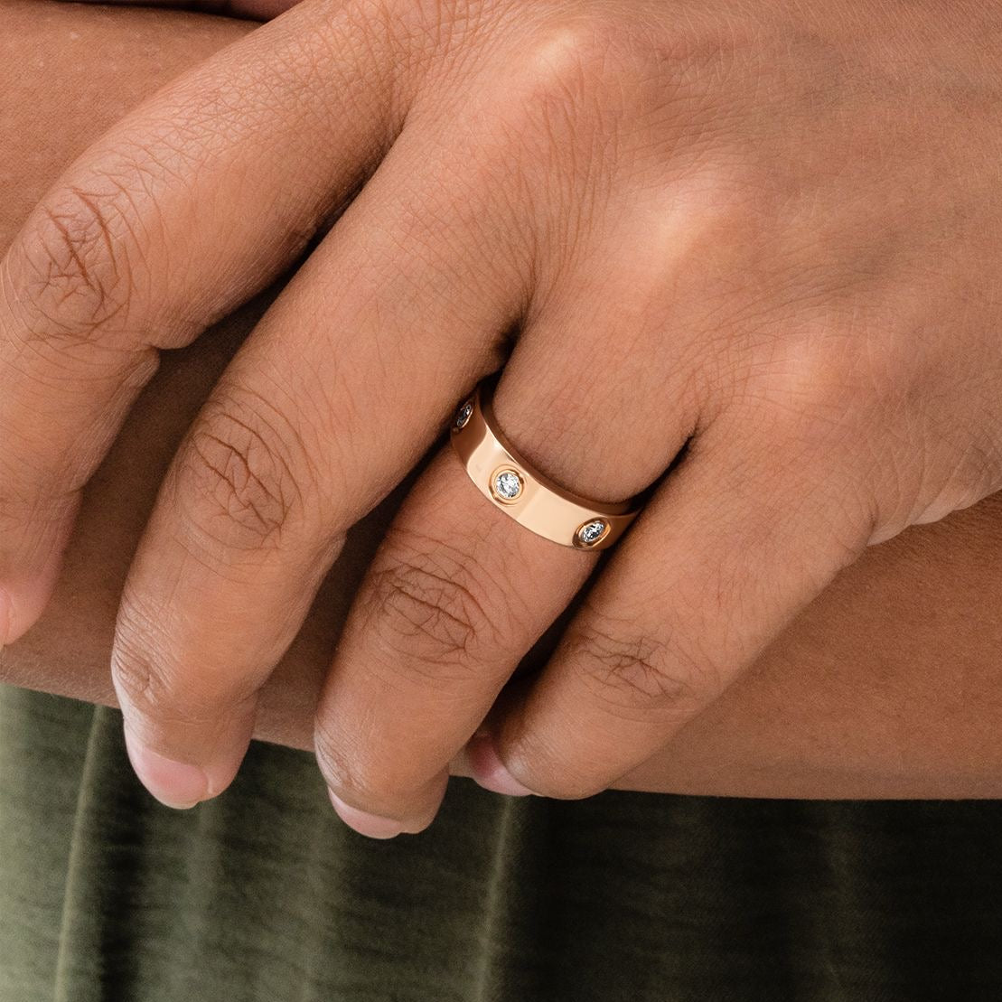 EVIGHETSRING | ROSÉGULD
