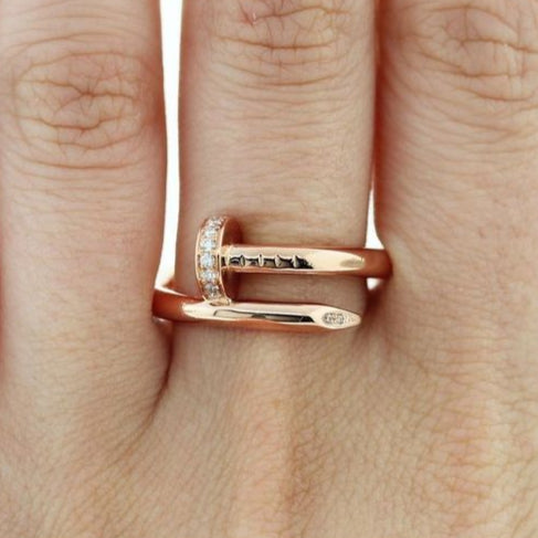 RINGNAGEL DELUXE | ROSÉGULD