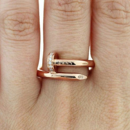 RINGNAGEL DELUXE | ROSÉGULD
