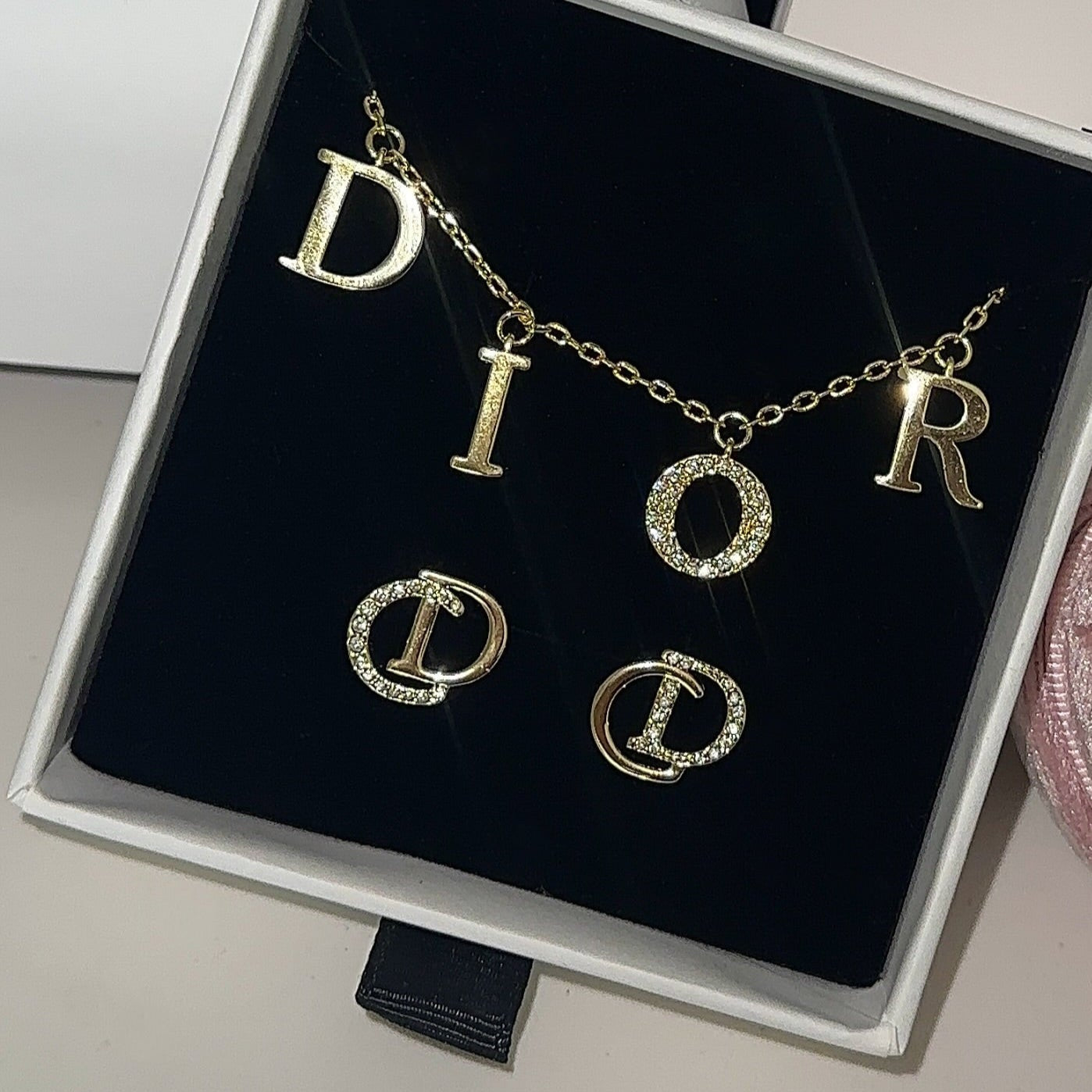 CD Diamant Öronringe Silver