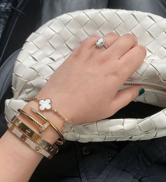 NAGELARMBAND DELUXE | GULD