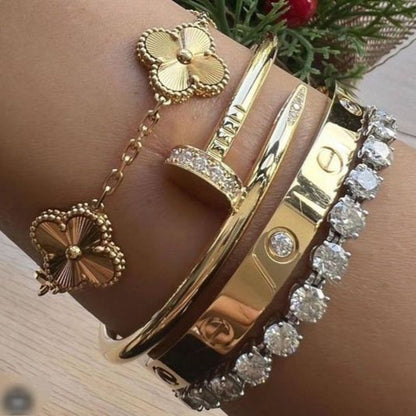 KLEE-ARMBAND | GULD